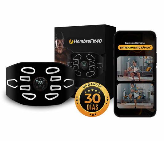 HombreFit40™ - Cinturón quemador de grasa (IVA incluido)